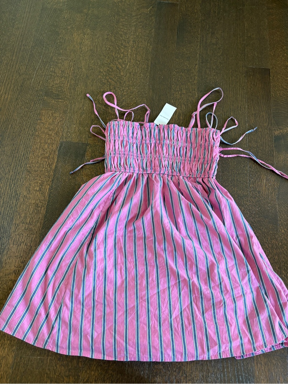 NWT Abercrombie Striped Smocked Sundress Top